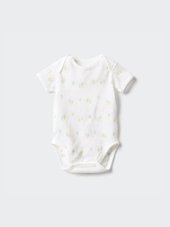 婴幼儿宝宝 Joy of Print网眼包臀衣/短袖1件装连体衣