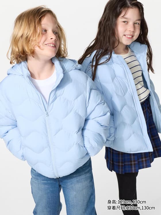 童装男童女童 PUFFTECH空气棉服可机洗连帽外套