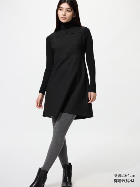 女装 HEATTECH EXTRA WARM绒面连裤袜