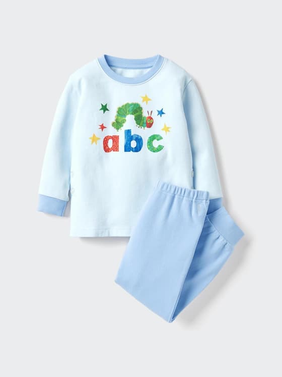 婴幼儿宝宝 UT绘本合作系列睡衣/长袖毛毛虫
