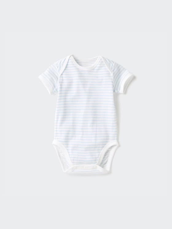 婴幼儿宝宝 网眼包臀衣/短袖1件装婴儿衣服连体衣