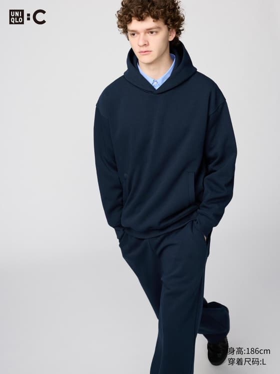 男装/男女同款 宽松连帽卫衣长袖运动衫