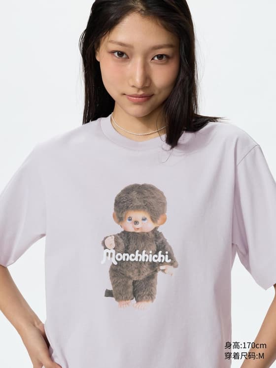 女装 UT Monchhichi印花T恤/短袖T恤