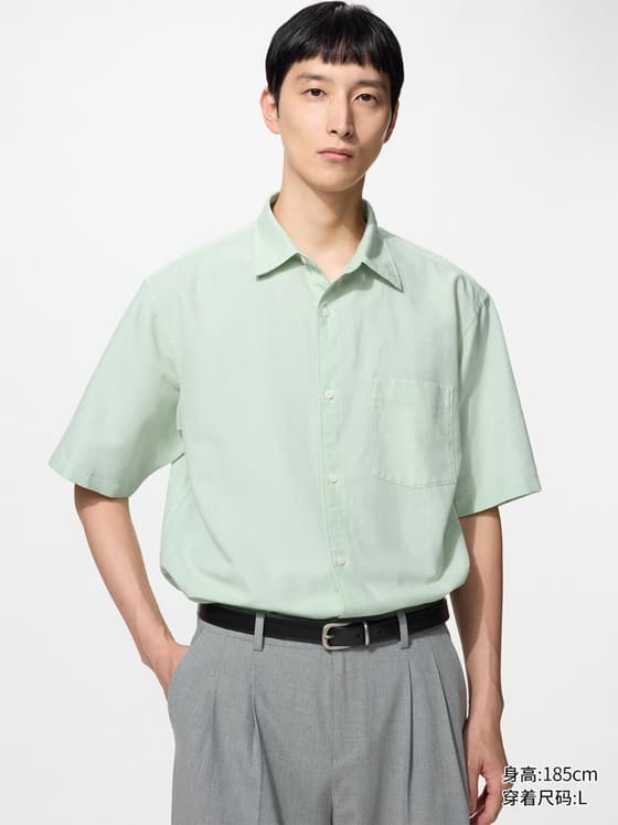 男装/男女同款 棉麻衬衫/短袖