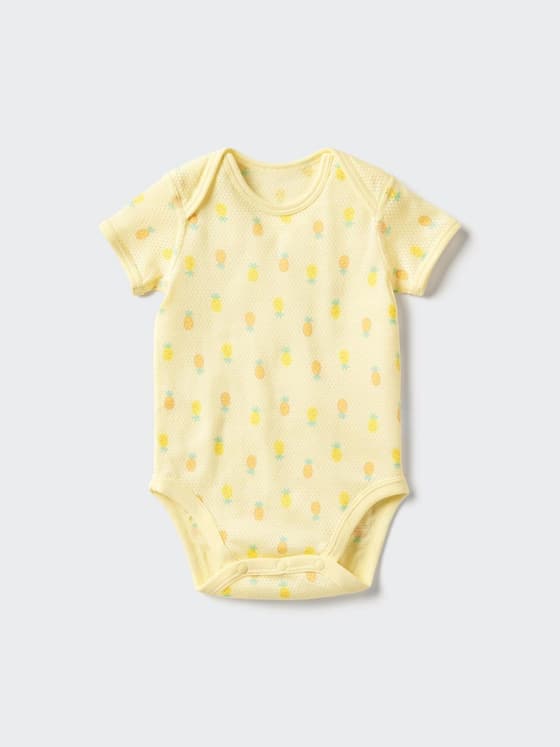 婴幼儿宝宝 网眼包臀衣/短袖1件装婴儿衣服连体衣