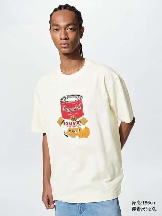 男装/男女同款 UT Andy Warhol/短袖T恤