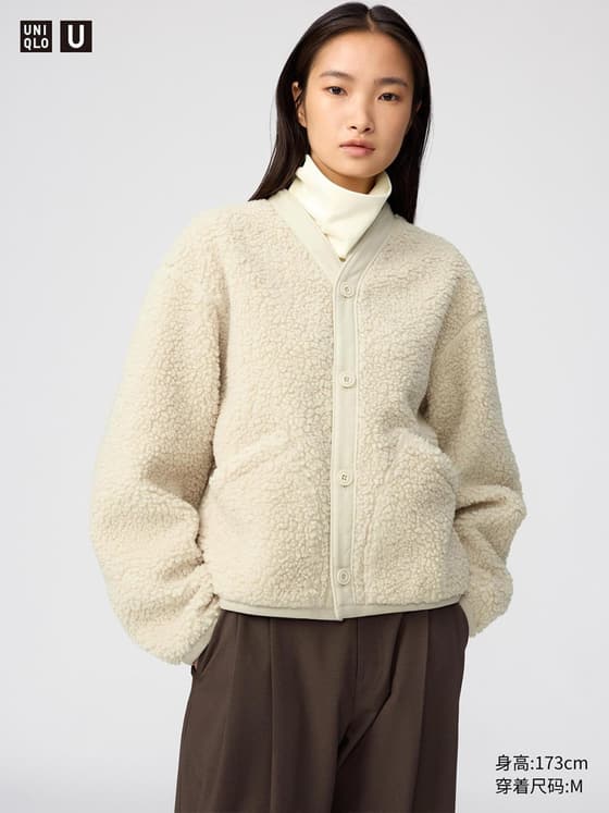 女装/男女同款 摇粒绒短茄克