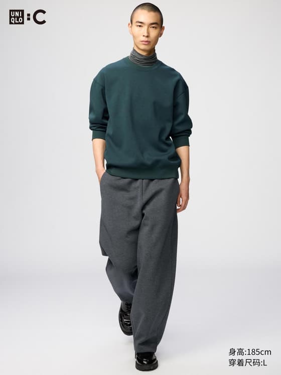 男装/男女同款 宽松运动长裤/裤脚抽绳常规款