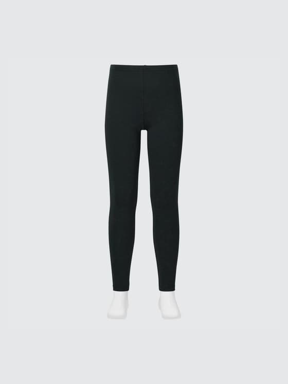 童装男童女童 HEATTECH棉混纺紧身裤保暖衣秋裤内衣
